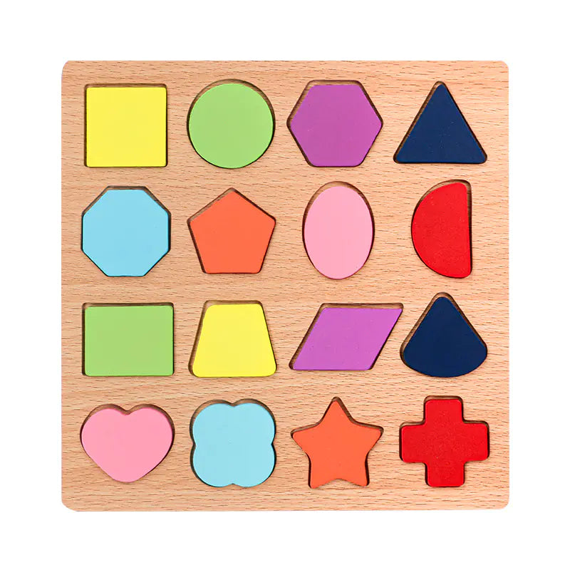 Children's Wooden Jigsaw Puzzle Toy for Early Education