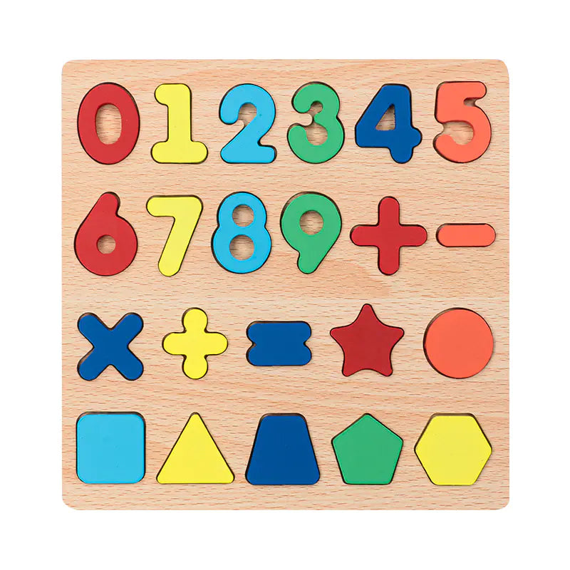 Children's Wooden Jigsaw Puzzle Toy for Early Education